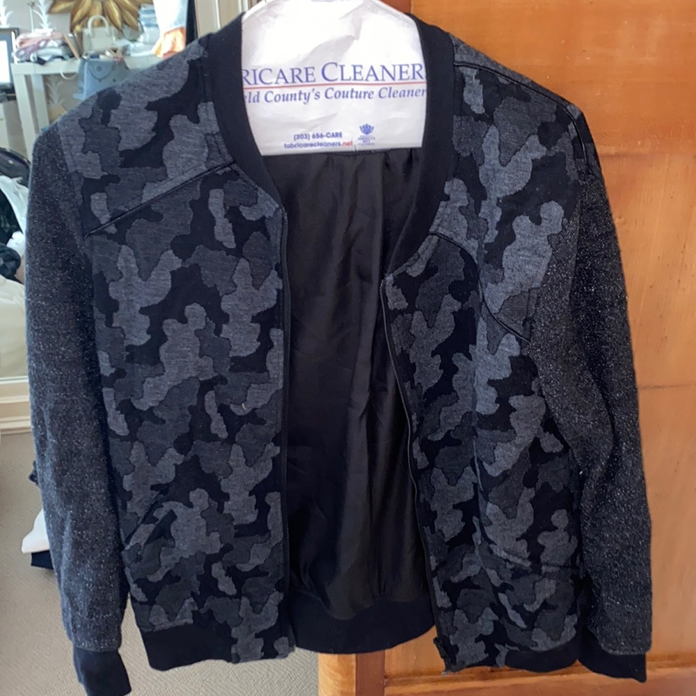 david lerner camo bomber